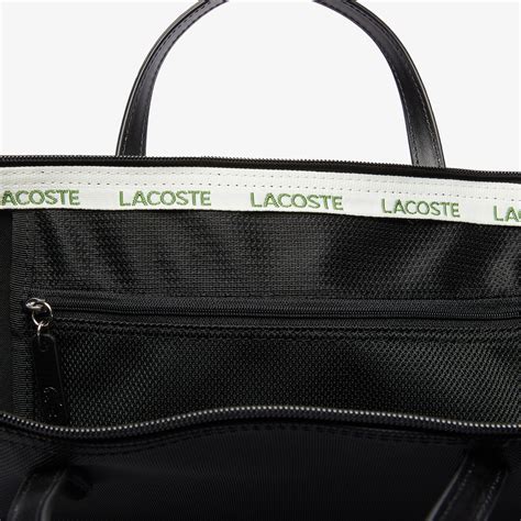 lacoste bag stitching check